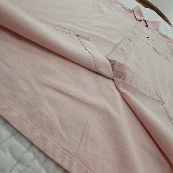 NWT Levi's Oxford Shirt Men's L Pink Long Sleeve Button Up NEW Spread Collar - Picture 4 of 16